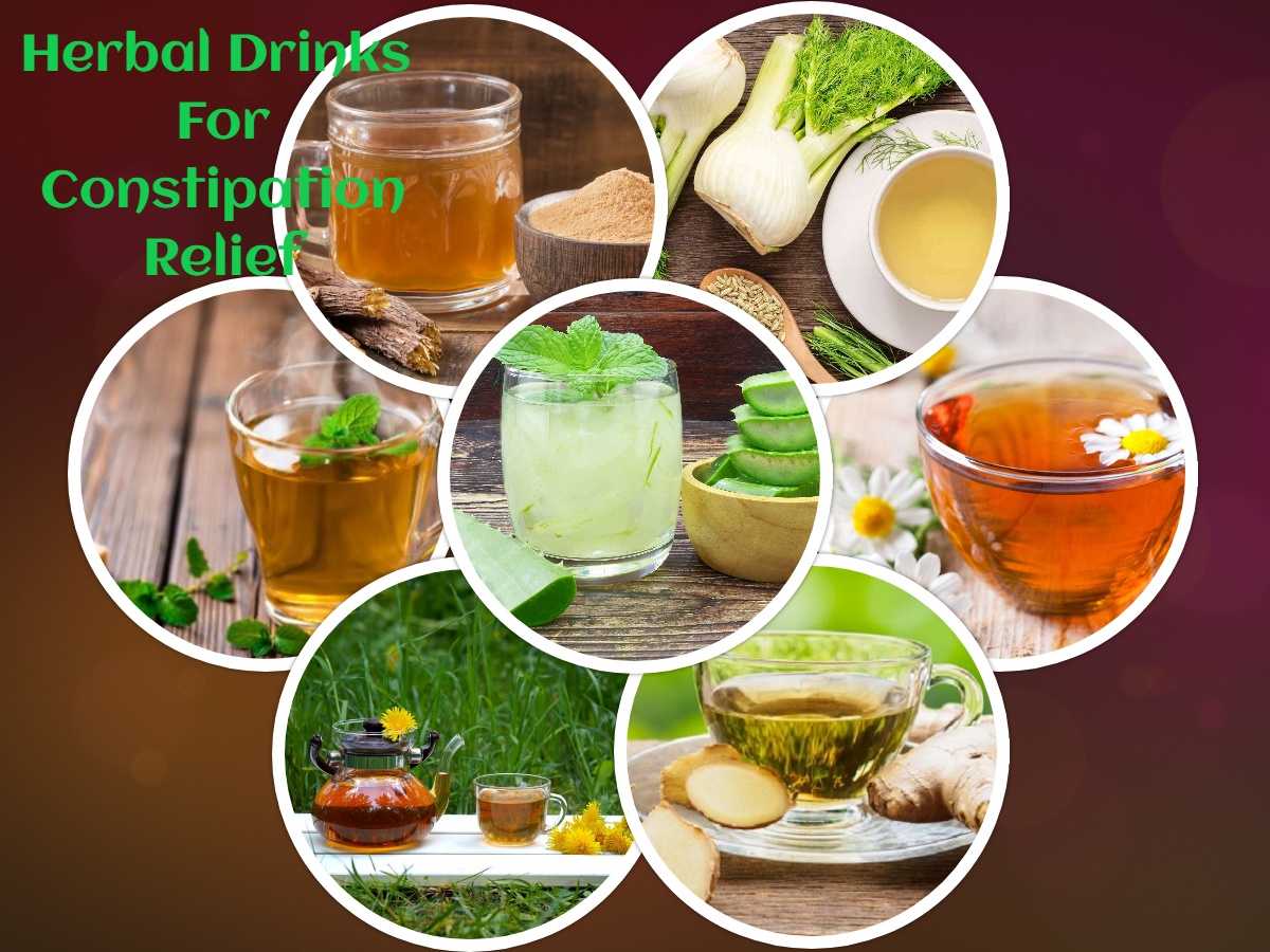 Herbal Drinks for Constipation Relief!